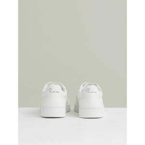 REISS Lane Leather Elasticated-Lace Trainers